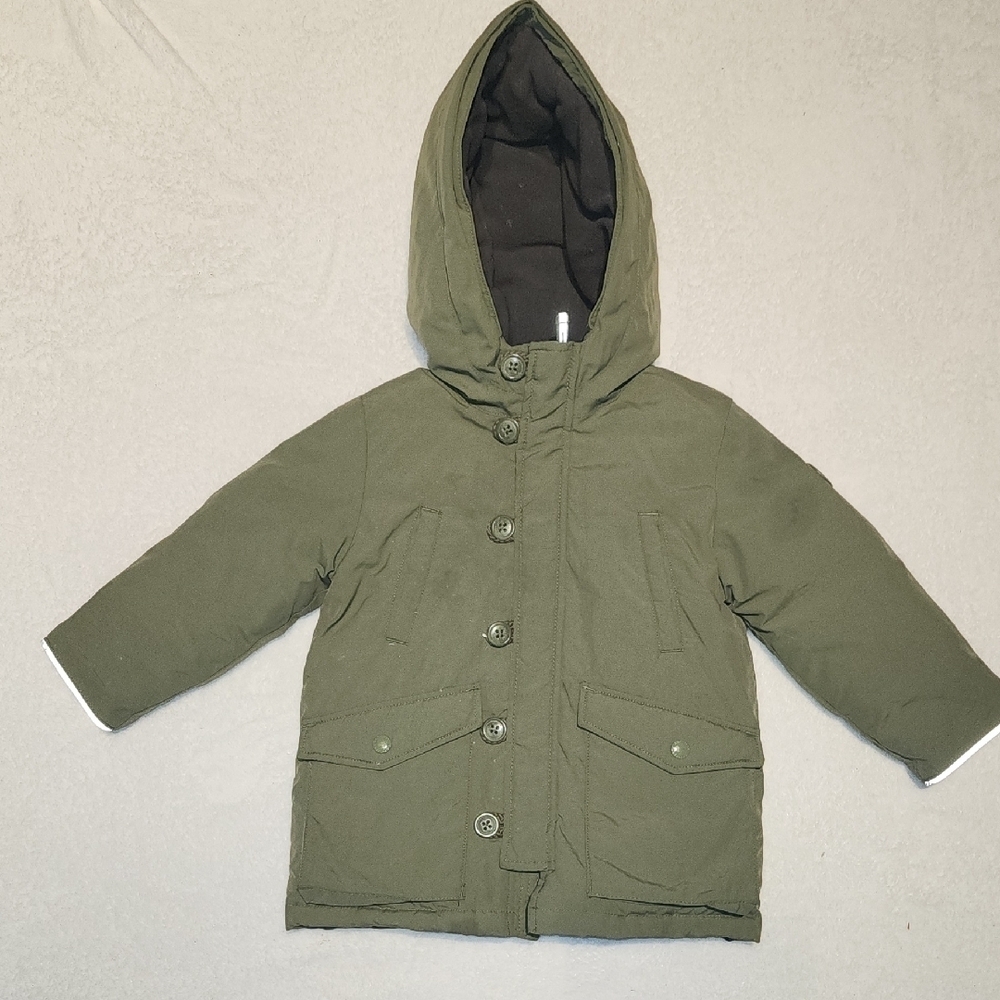 GAP Kids Olive Green Hooded Jacket